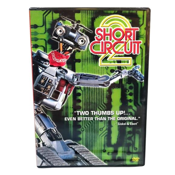 Short Circuit 2 DVD 2001 Edition Fisher Weston 80s Comedy Movie Brand New Sealed - Picture 1 of 2